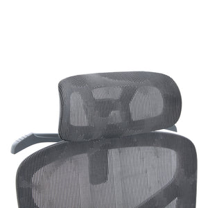 Καρέκλα γραφείου διευθυντη Vigo  mesh χρώμα γκρι 52x70x118-124εκ - Pakobazaar