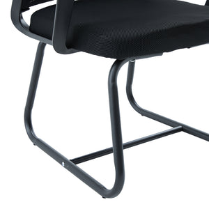 Καρέκλα επισκέπτη Palma  mesh μαύρο 46x52x94εκ - Pakobazaar