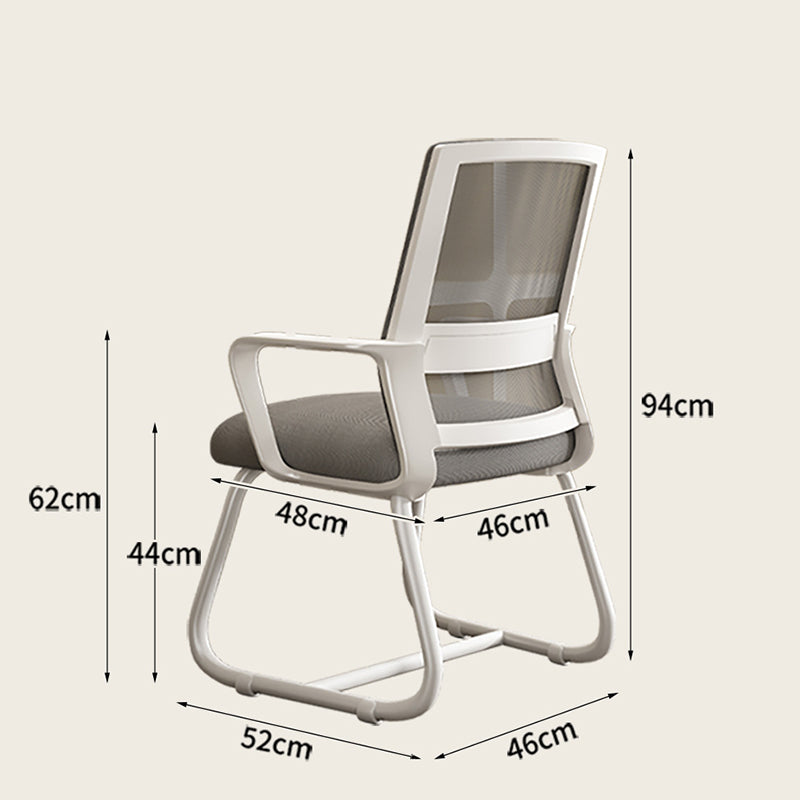 Καρέκλα επισκέπτη Palma  mesh μαύρο 46x52x94εκ - Pakobazaar
