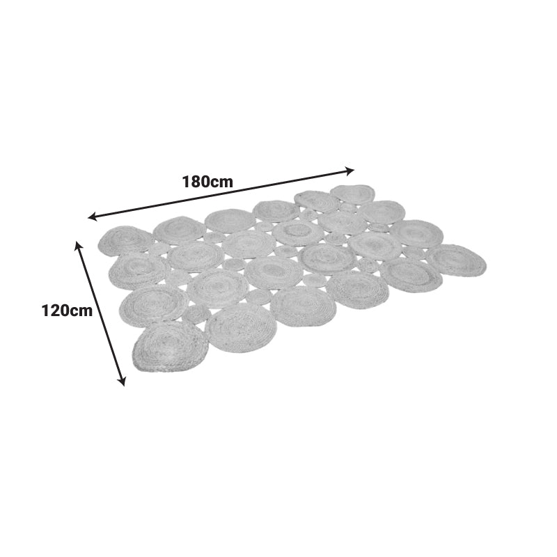 Χαλί Nelando  γιούτα σε φυσική απόχρωση 120x180εκ