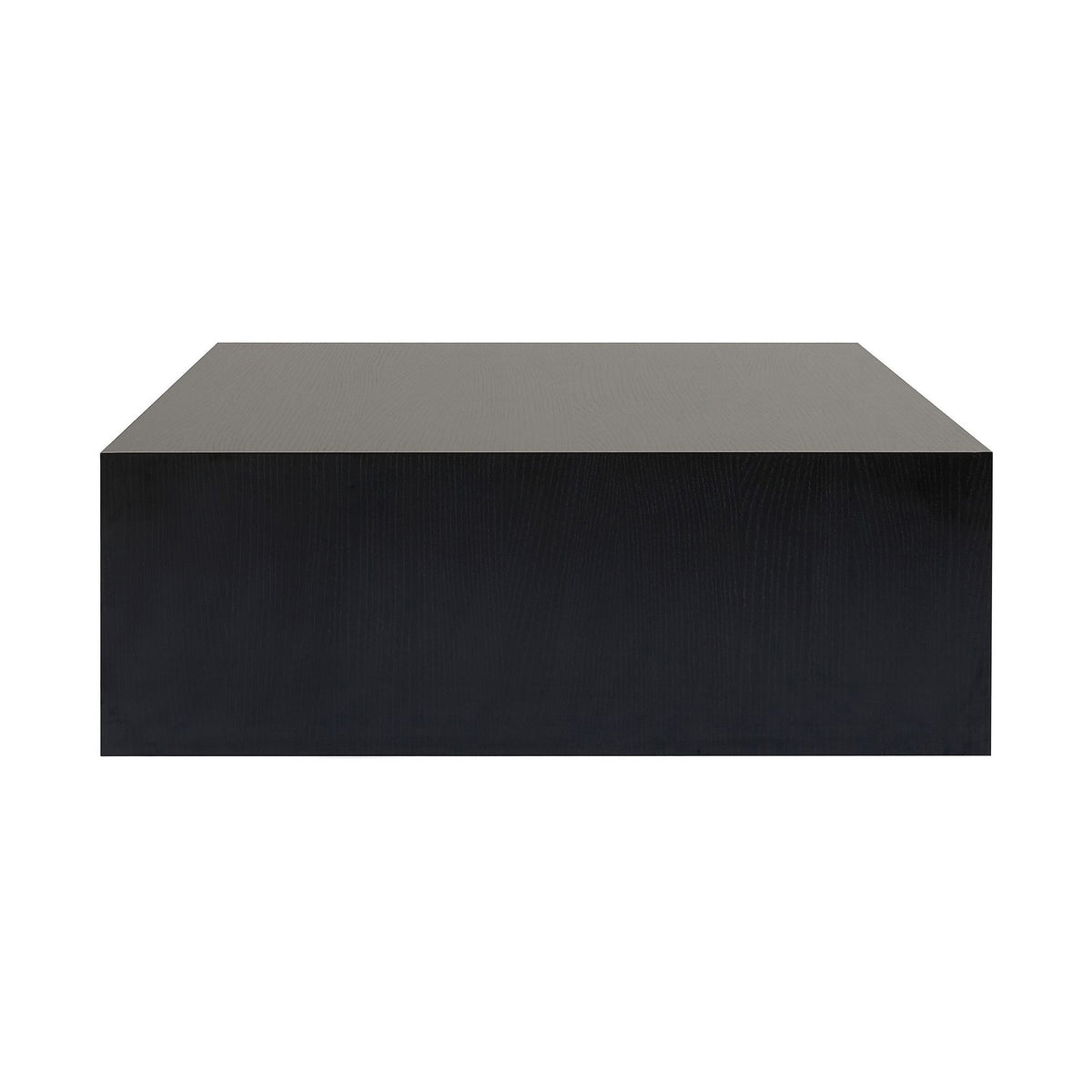 Τραπεζάκι Σαλονιού Klima Μαύρο Ξύλο 90x90x35 εκ. MDF