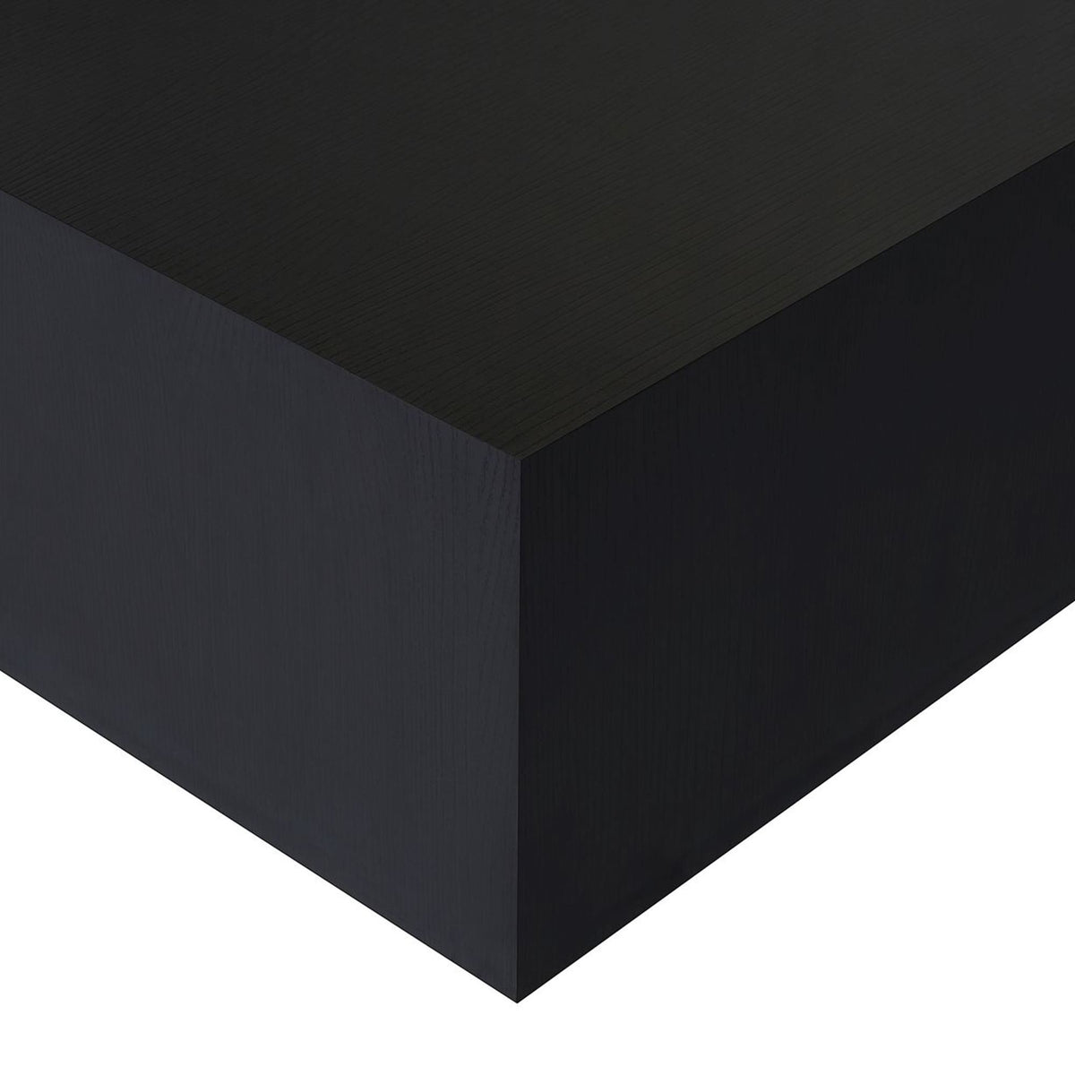 Τραπεζάκι Σαλονιού Klima Μαύρο Ξύλο 90x90x35 εκ. MDF