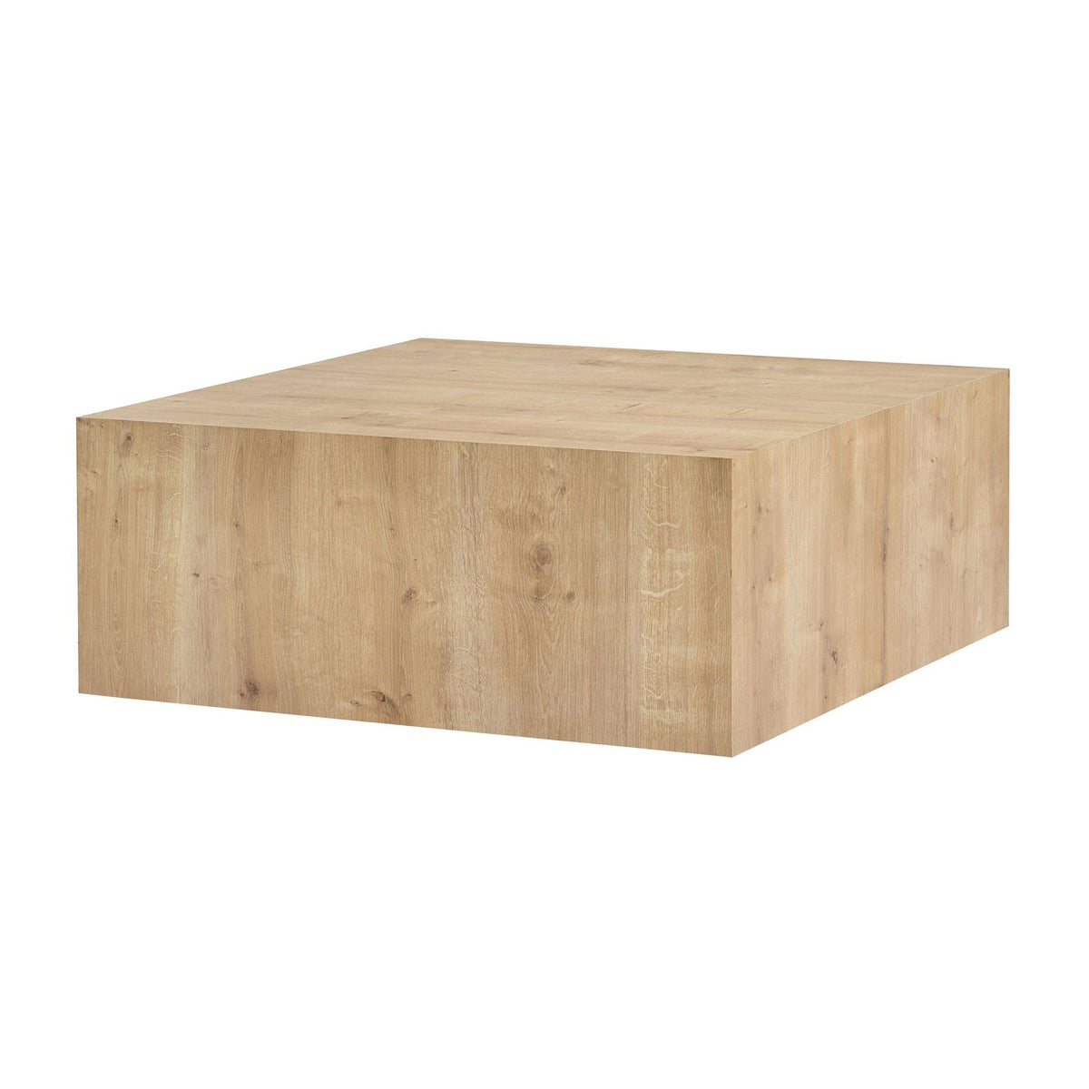 Τραπεζάκι Σαλονιού Klima Δρυς Sapphire 90x90x35 εκ. MDF - Pakobazaar