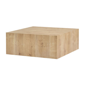 Τραπεζάκι Σαλονιού Klima Δρυς Sapphire 90x90x35 εκ. MDF - Pakobazaar