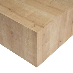 Τραπεζάκι Σαλονιού Klima Δρυς Sapphire 90x90x35 εκ. MDF - Pakobazaar