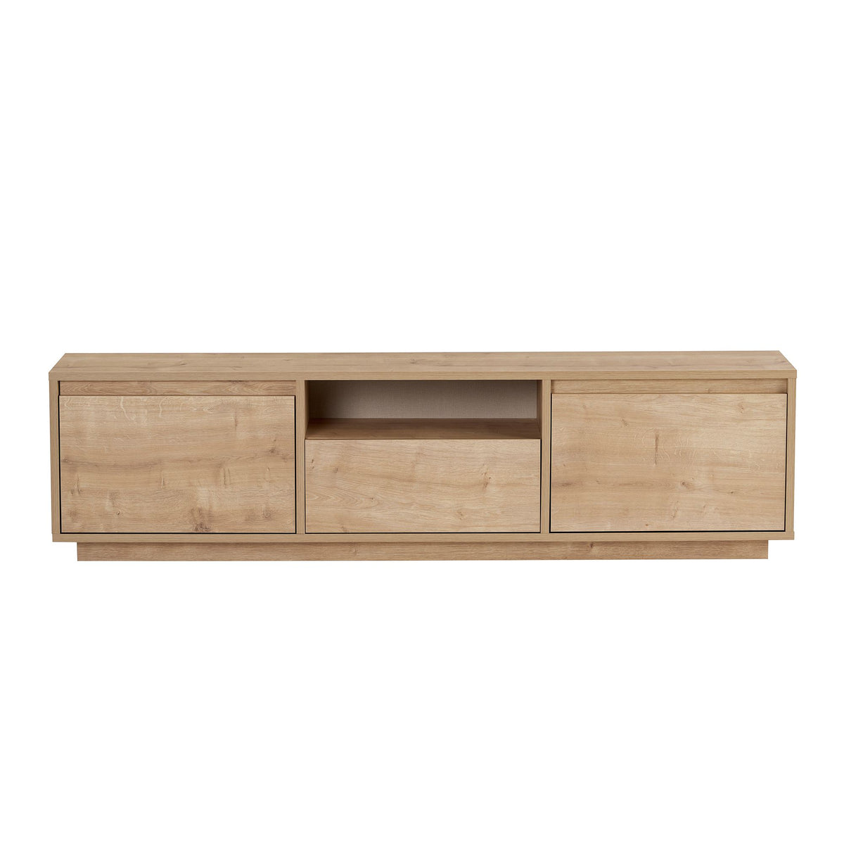 Έπιπλο Τηλεόρασης Glyfada Δρυς Sapphire 160x30x42 εκ. Μελαμίνης