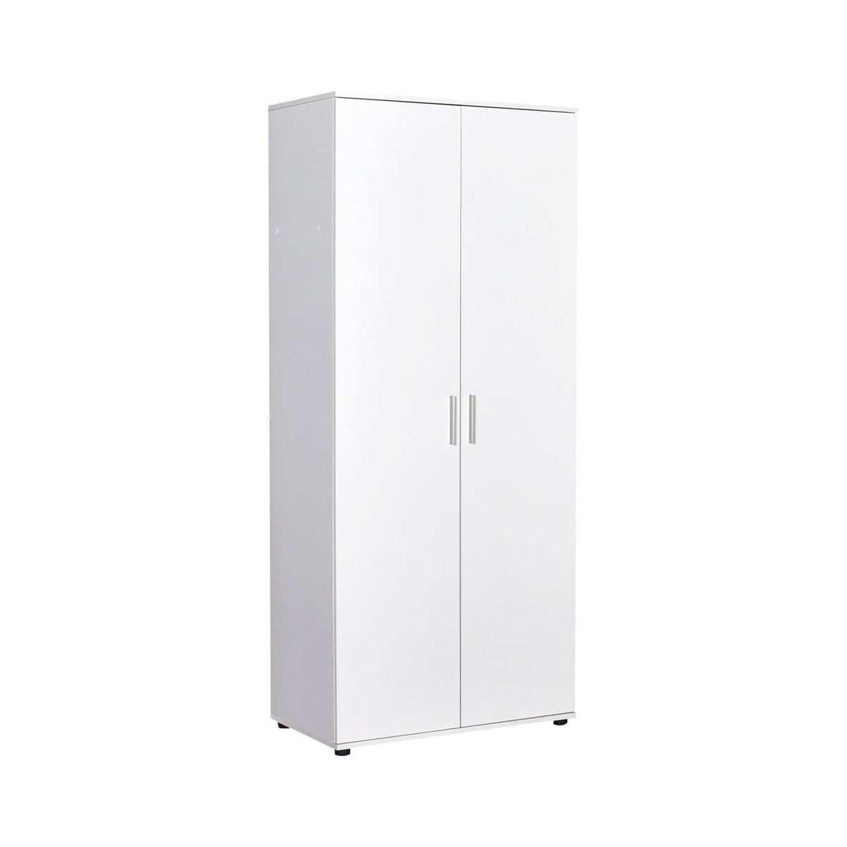 Ντουλάπα Magoula Λευκό 80x47x187 εκ. Μελαμίνης