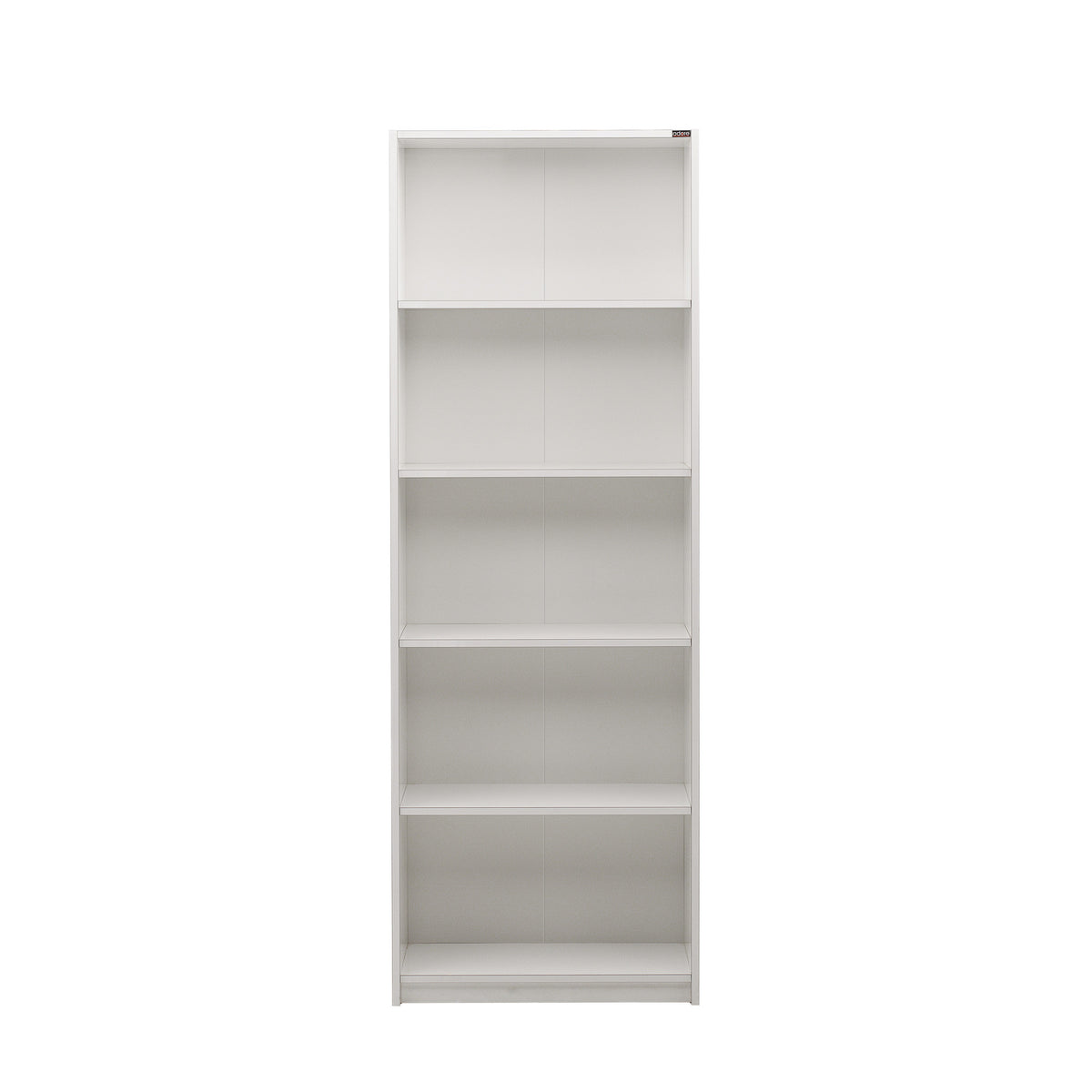 Βιβλιοθήκη Alepochori Λευκό 58x23x170 εκ. Μελαμίνης