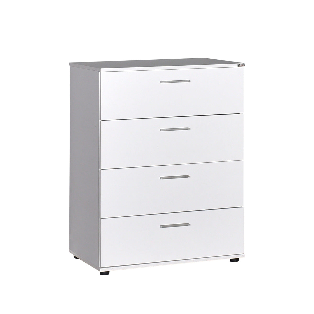Συρταριέρα Echinos Λευκό 73x44x96 εκ. Μελαμίνης
