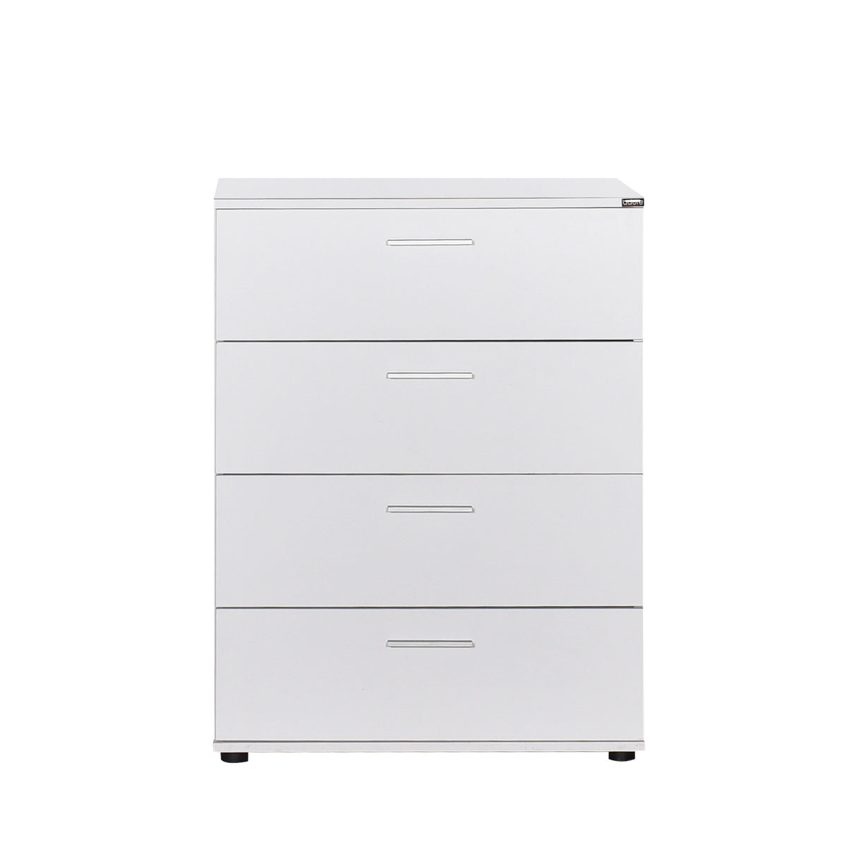 Συρταριέρα Echinos Λευκό 73x44x96 εκ. Μελαμίνης
