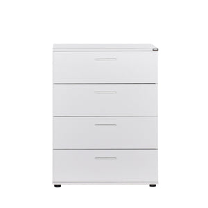 Συρταριέρα Echinos Λευκό 73x44x96 εκ. Μελαμίνης