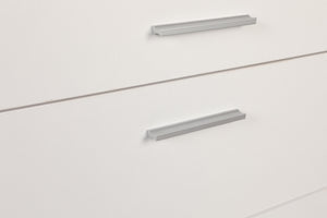 Συρταριέρα Arfara Λευκό 60x44x108 εκ. Μελαμίνης