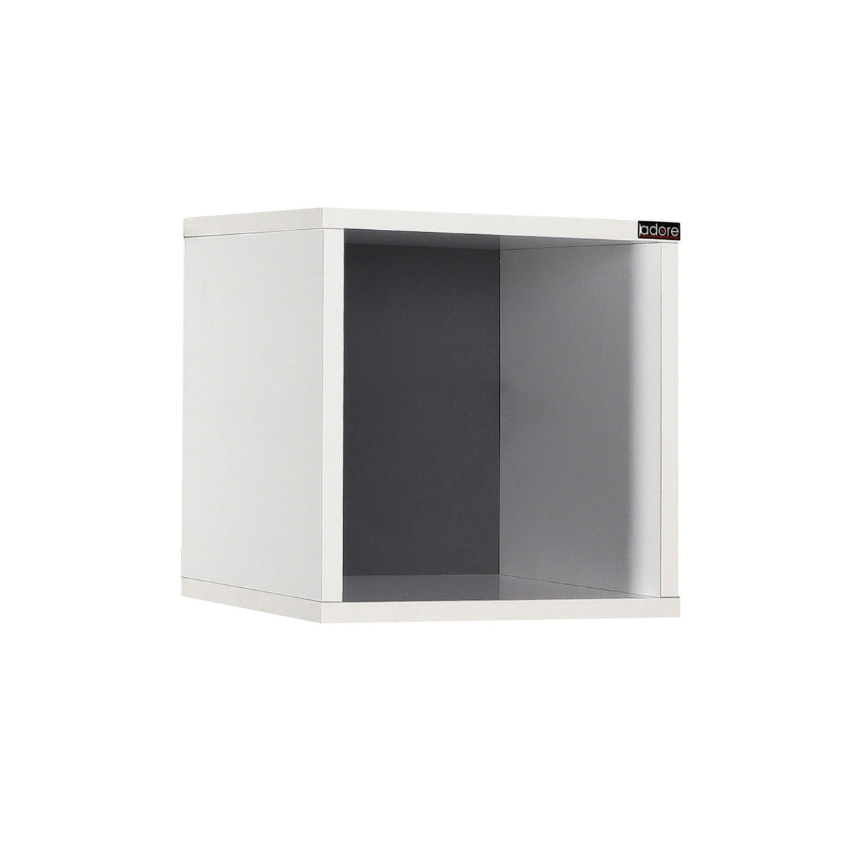 Ράφι Τοίχου Evrychou Λευκό Diamond 33x19x33 εκ. Μελαμίνης