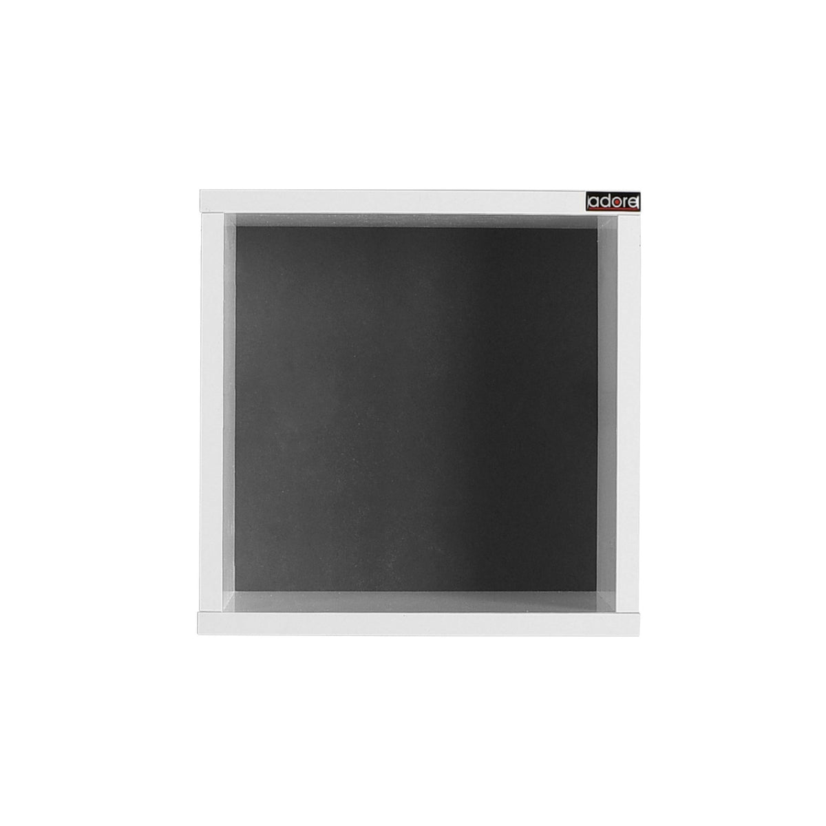 Ράφι Τοίχου Evrychou Λευκό Diamond 33x19x33 εκ. Μελαμίνης