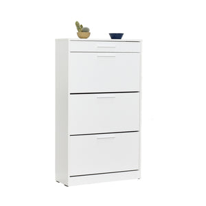 Παπουτσοθήκη Tagarades Diamond - Λευκό 75x29x128 εκ. Μελαμίνης