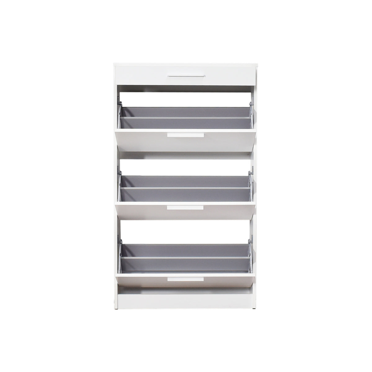 Παπουτσοθήκη Tagarades Diamond - Λευκό 75x29x128 εκ. Μελαμίνης