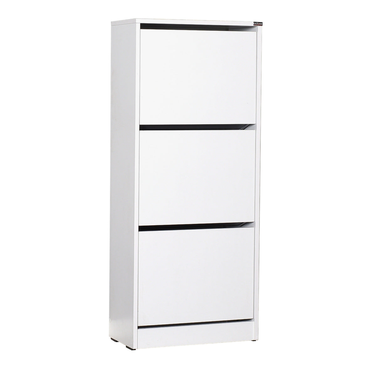 Παπουτσοθήκη Strofades Λευκό 51x26x119 εκ. Μελαμίνης