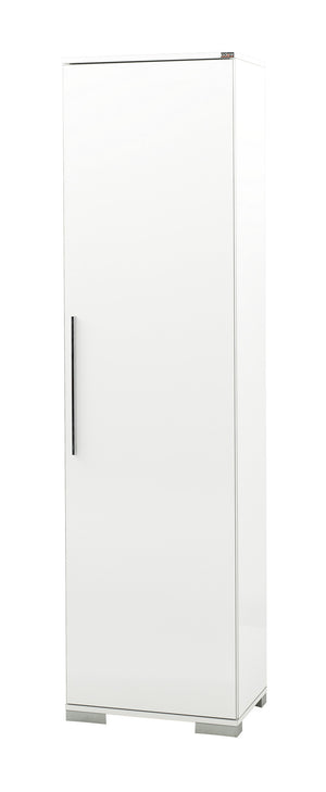 Στήλη Αποθήκευσης Apeiranthos Λευκό 50x35x187 εκ. Μελαμίνης