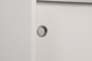 Παπουτσοθήκη Prosotsani Λευκό 91x37x105 εκ. Μελαμίνης