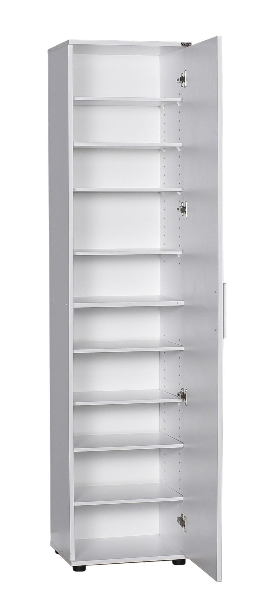 Παπουτσοθήκη Sousaki Λευκό 45x36x187 εκ. Μελαμίνης