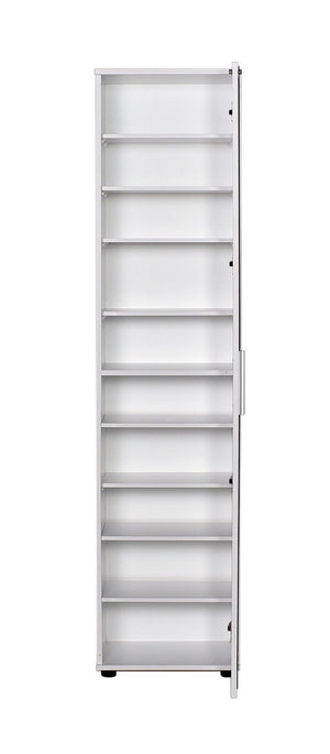 Παπουτσοθήκη Sousaki Λευκό 45x36x187 εκ. Μελαμίνης