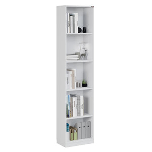Βιβλιοθήκη Aliartos Λευκό 43x26x182 εκ. Μελαμίνης