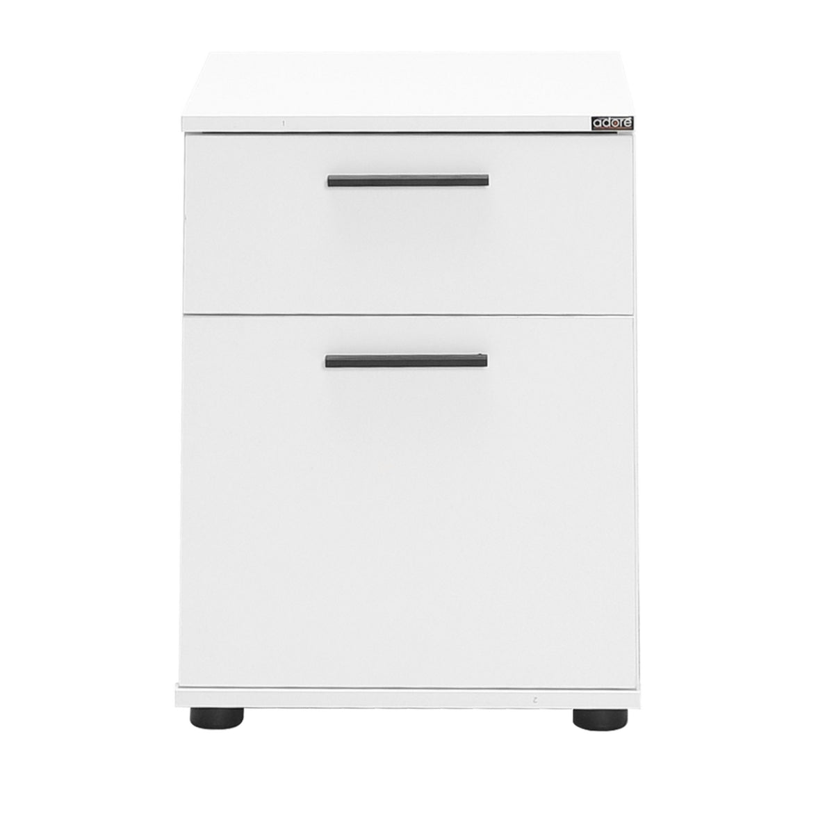Κομοδίνο Toroni Λευκό 40x41x57 εκ. Μελαμίνης