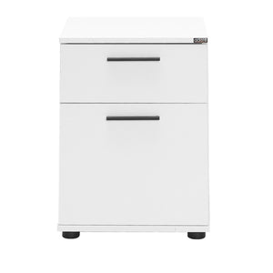 Κομοδίνο Toroni Λευκό 40x41x57 εκ. Μελαμίνης