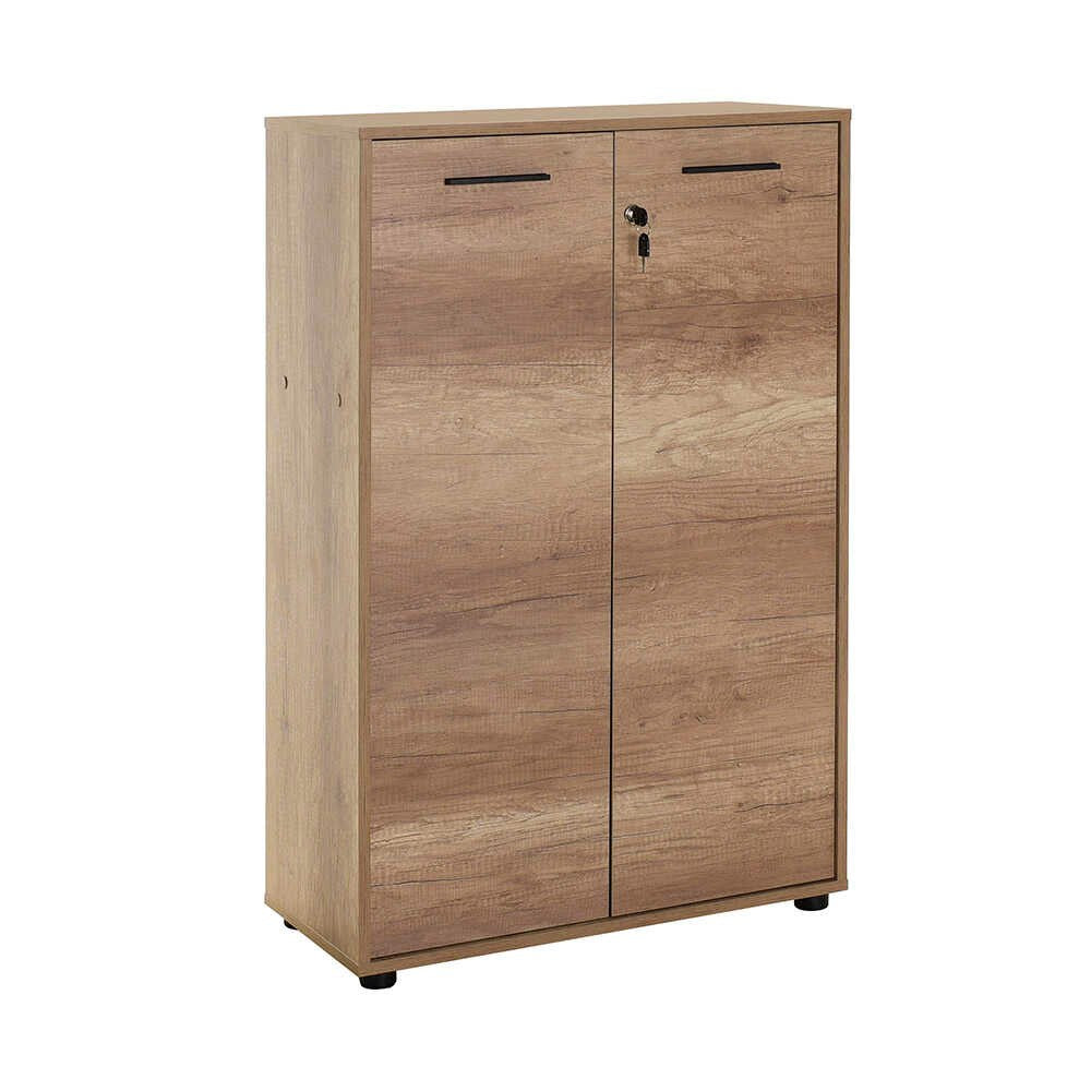 Βιβλιοθήκη Koufo Δρυς 72x34x110 εκ. Μελαμίνης