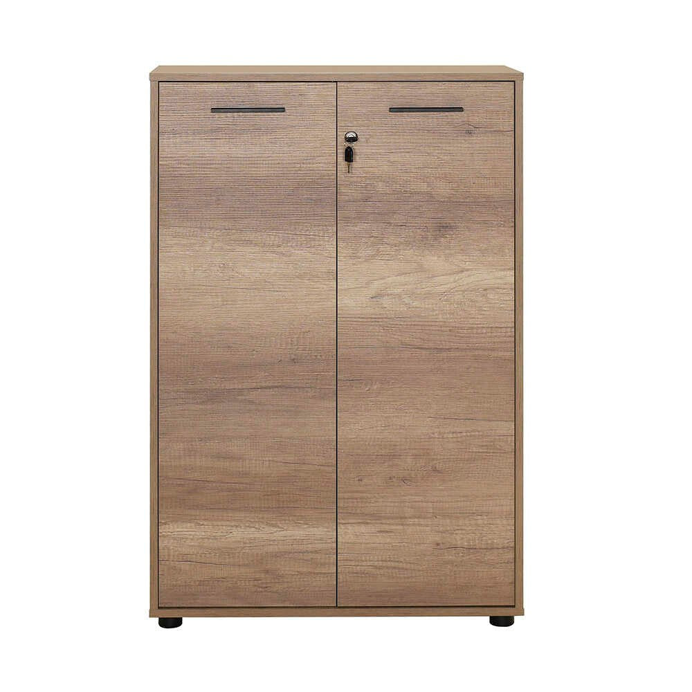 Βιβλιοθήκη Koufo Δρυς 72x34x110 εκ. Μελαμίνης