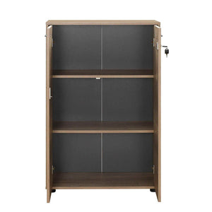 Βιβλιοθήκη Koufo Δρυς 72x34x110 εκ. Μελαμίνης
