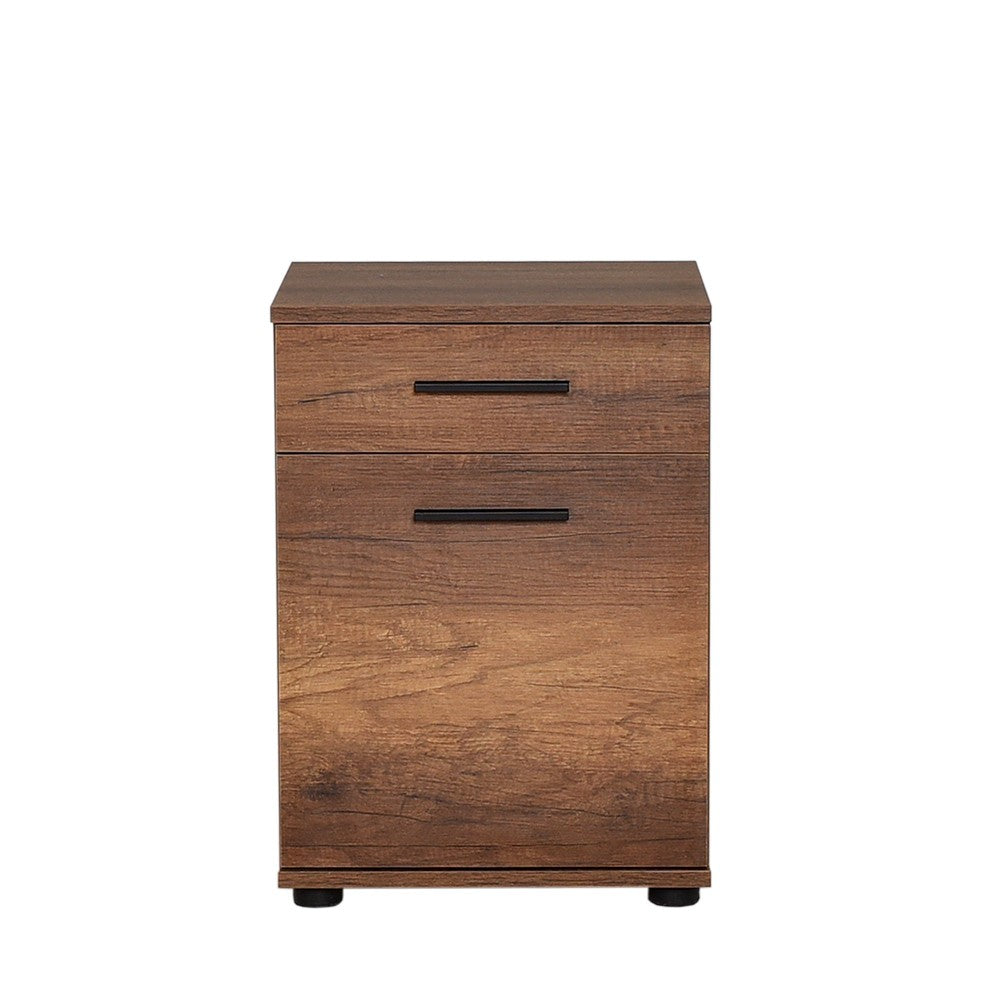 Κομοδίνο Arnissa Oslo - Καρυδί 40x39x57 εκ. Μελαμίνης