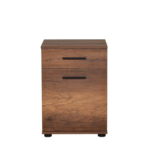 Κομοδίνο Arnissa Oslo - Καρυδί 40x39x57 εκ. Μελαμίνης