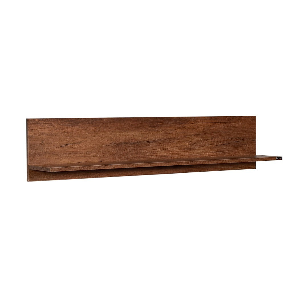 Ράφι Τοίχου Farmakas Oslo - Καρυδί 120x20x25 εκ. Μελαμίνης