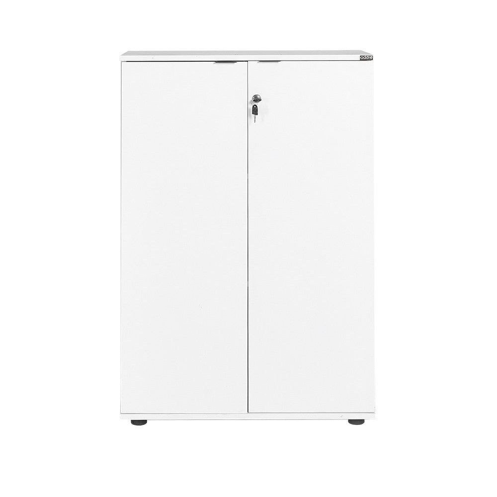 Βιβλιοθήκη Atalanti Λευκό Diamond 72x34x109 εκ. Μελαμίνης