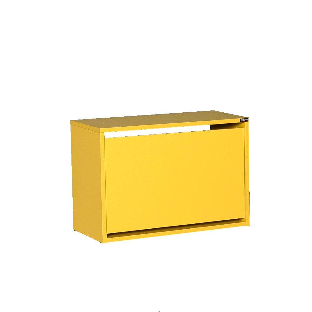 Παπουτσοθήκη Stavrodromi Κίτρινο 60x30x42 εκ. Μελαμίνης