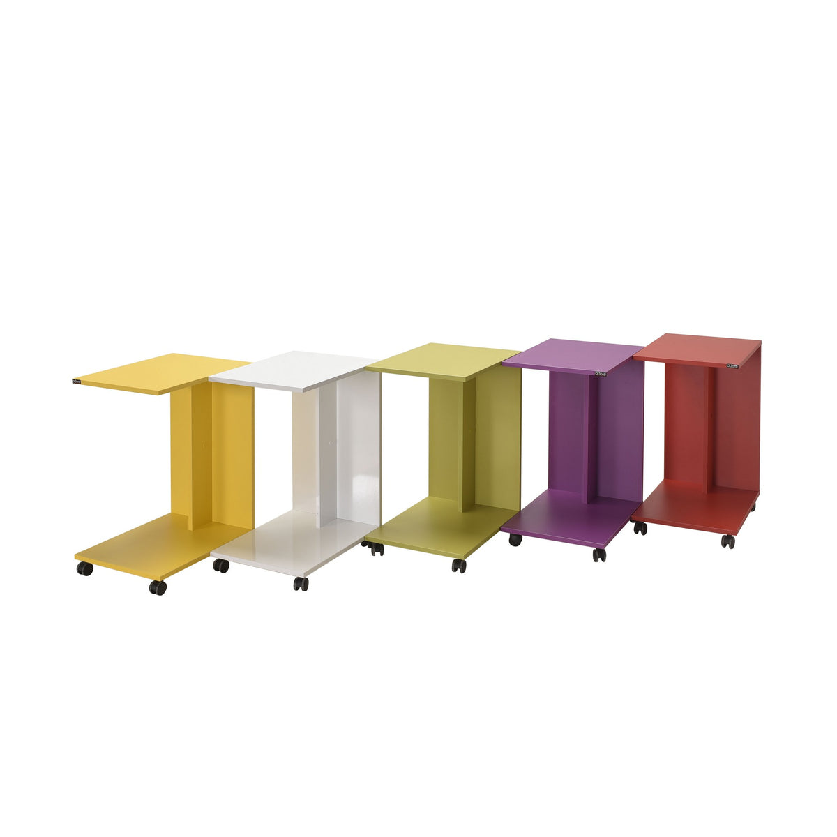 Βοηθητικό Τραπεζάκι Gomati Μωβ 35x45x65 εκ. Μελαμίνης