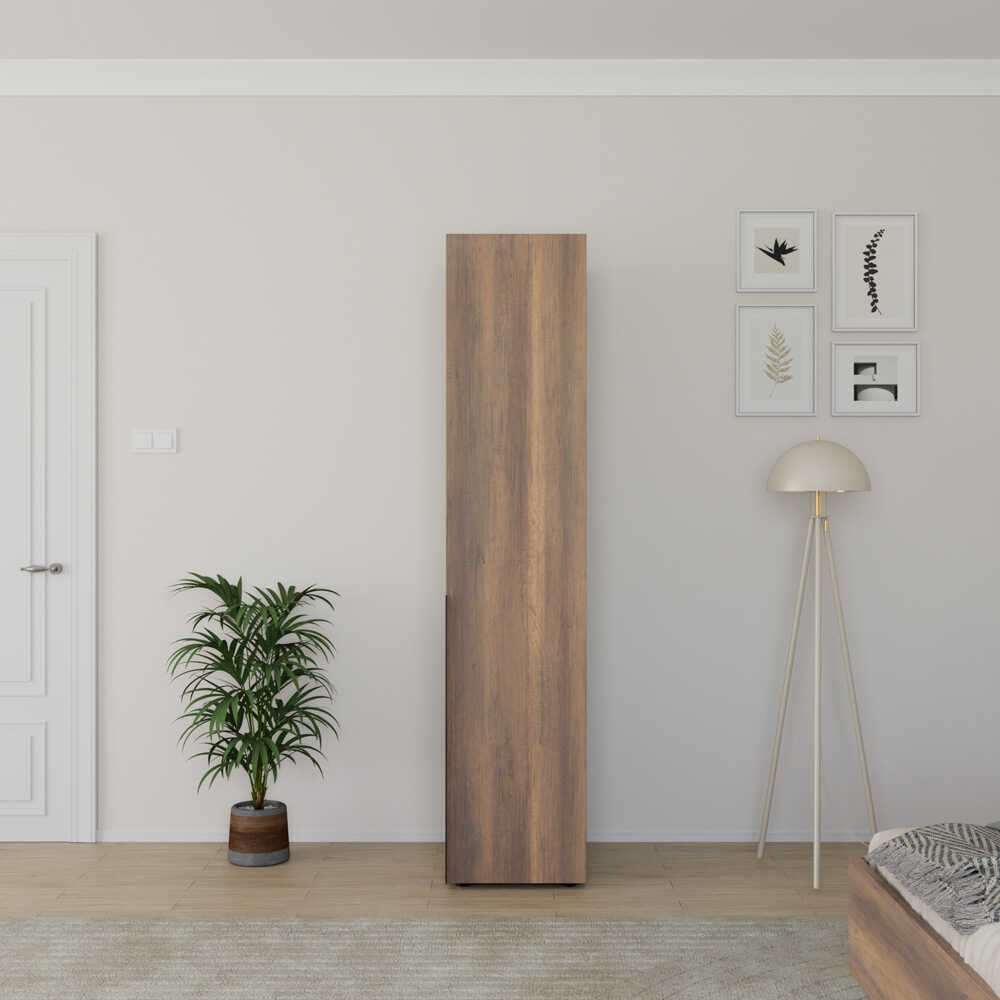 Ντουλάπα Pedina Καρυδί 45x55.3x210 εκ. Μελαμίνης