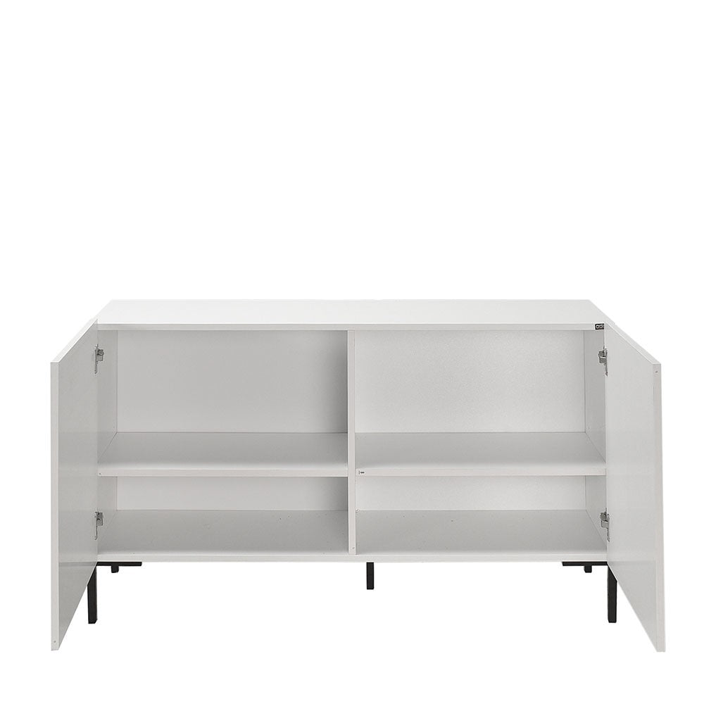 Έπιπλο Τηλεόρασης Greveniti Λευκό Diamond 120x43x70 εκ. Μελαμίνης