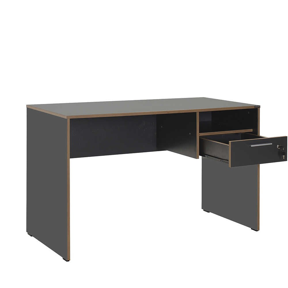 Γραφείο Kotronas Ανθρακί - Δρυς 120x60x75 εκ. Μελαμίνης