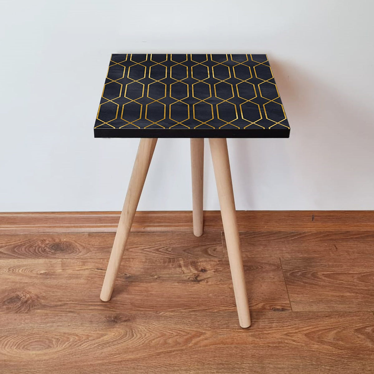 Βοηθητικό Τραπεζάκι Saidona Μπλε Σκούρο 35x35x42 εκ. MDF