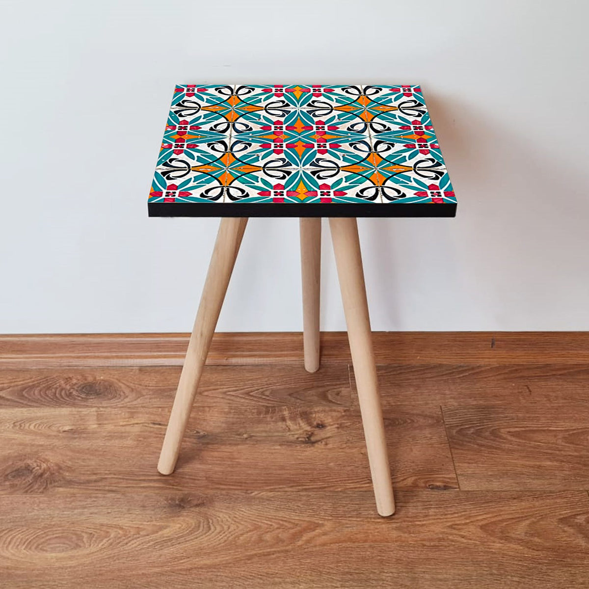 Βοηθητικό Τραπεζάκι Chimara Πολύχρωμο 35x35x42 εκ. MDF