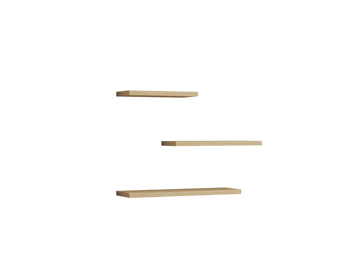 Ράφι Τοίχου Xerias Δρυς Sapphire 50x2x14 εκ. Μελαμίνης