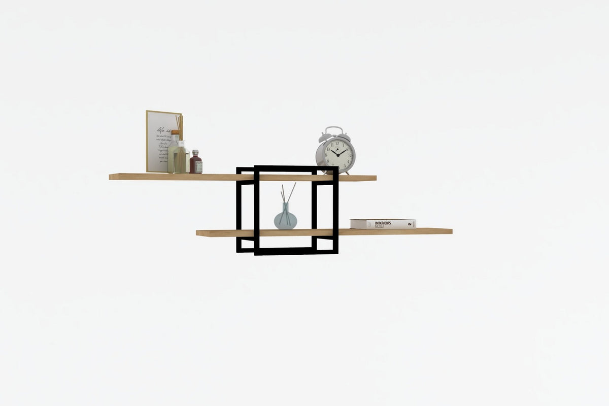Ράφι Τοίχου Ammochostos Δρυς Sapphire 120x18x30 εκ. Μελαμίνης