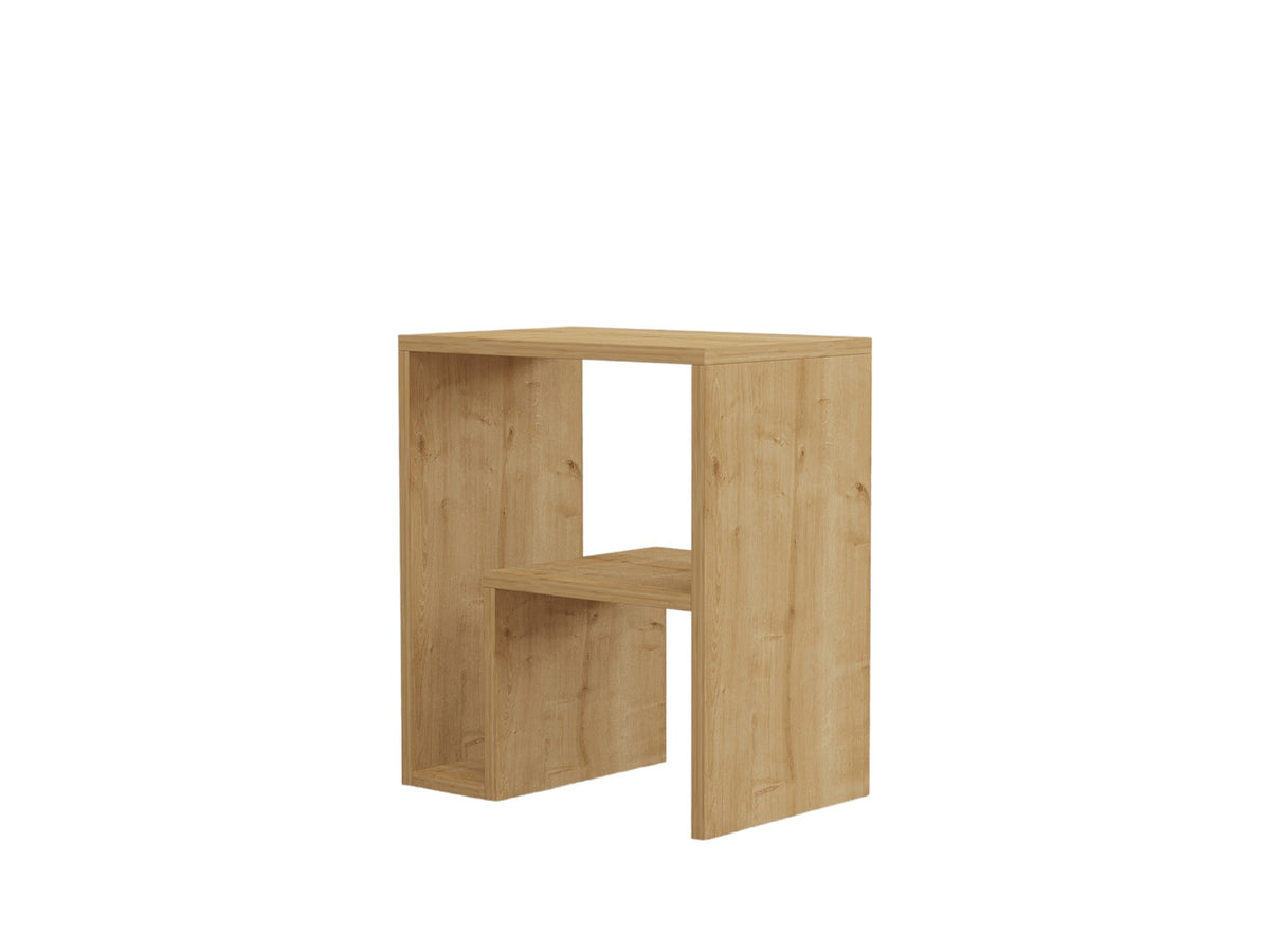 Βοηθητικό Τραπεζάκι Igoumenitsa Δρυς Sapphire 52x30x45 εκ. Μελαμίνης