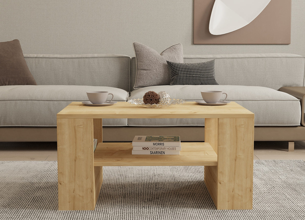Τραπεζάκι Σαλονιού Skopos Sapphire 80x50x40 εκ. Μελαμίνης