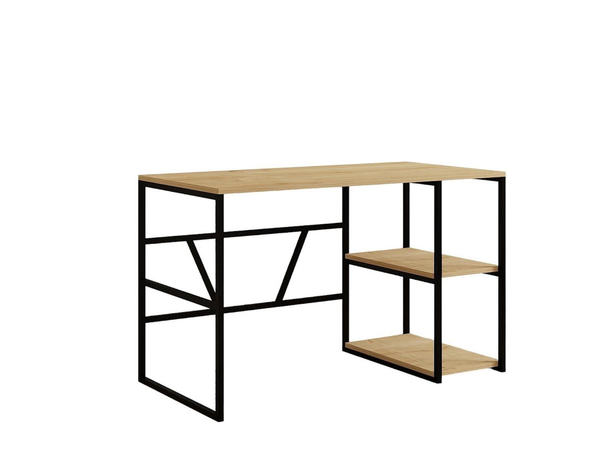 Γραφείο Konitsa Δρυς Sapphire 120x60x74 εκ. Μελαμίνης