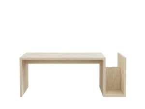 Τραπεζάκι Σαλονιού Velies Travertine 86.8x50x32.4 εκ. Μελαμίνης