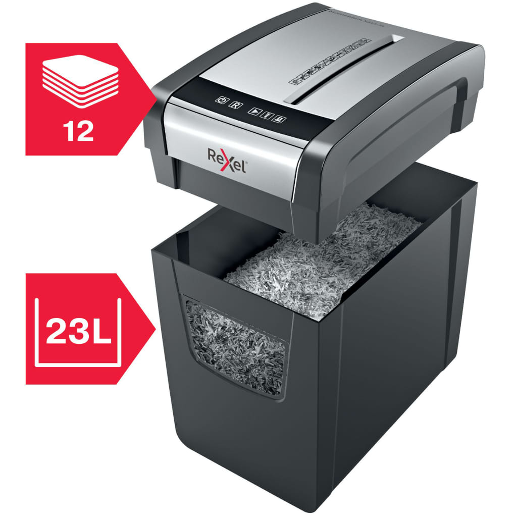 Rexel Καταστροφέας Εγγράφων Momentum X312-SL P3