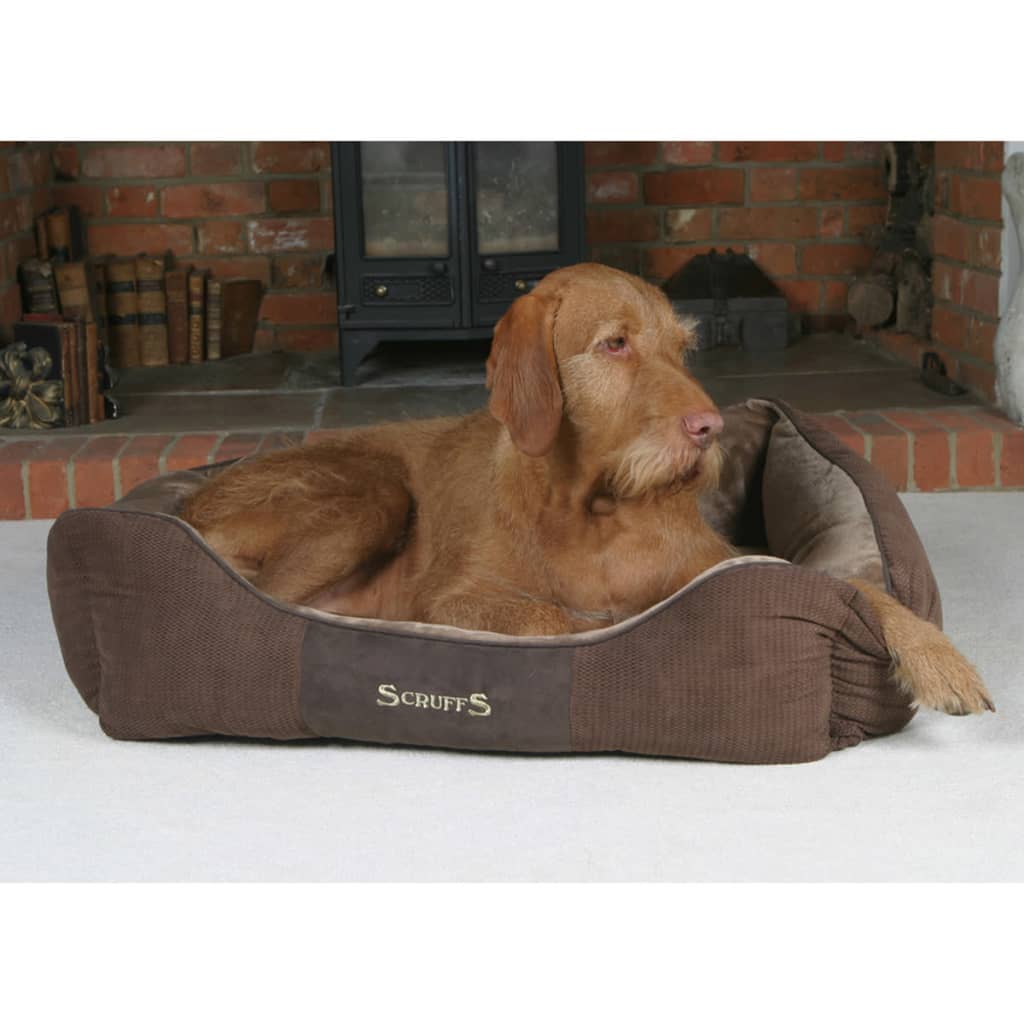 Scruffs & Tramps Κρεβάτι Κατοικίδιου Chester Καφέ S 50 x 40 εκ. 1163 - Pakobazaar